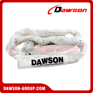 DAWSON LIFTINGMAX® Ultra-high Molecular Weight Polyethylene Endless Round Lifting Slings with HMPE/UHMWPE Sling Protection