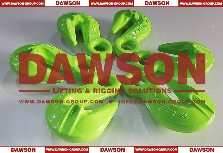 DS1008 G100 Eye Shortening Cradle Grab Hook with Wings for Adjust Chain Slings - Dawson Group Ltd. - China Factory