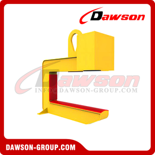 Heavy Duty C Type Lifting Coil Clamp Hook with Crash Pads, C-Shaped Anti-Collision Lifting Tool, Type C Anti-collision Hook