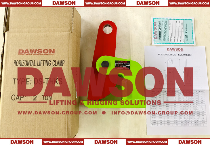 DS-THKS Type Horizontal Plate Clamp for Transporting Steel Plate - Dawson Group Ltd. - China Manufacturer Supplier