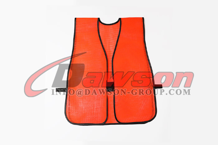 Orange Mesh Reflective Safety Vest - Hi Vis Vest - One Size, Safety West, Orange Security Vest - Dawson Group Ltd. - China Manufacturer, Supplier