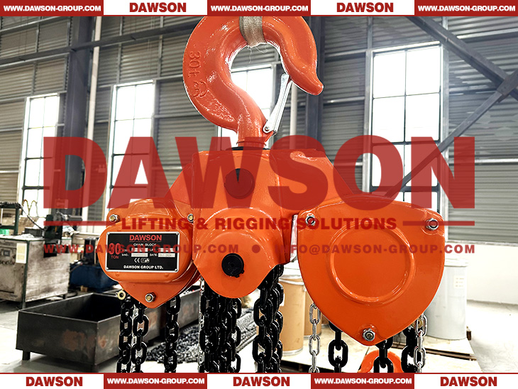 DSVC 30T Heavy Duty Chain Block for Lifting Goods - Dawson Group Ltd. - China Manufacturer, Factory