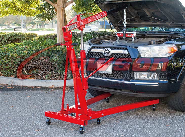 DS32002B 2TON Engine Crane, 2000kg hydraulic bottle jack - Dawson Group ...