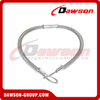 DAWSON Stainless Steel Corrosion Resistance Hose To Hose Whip Check, Whipcheck Safety Cable