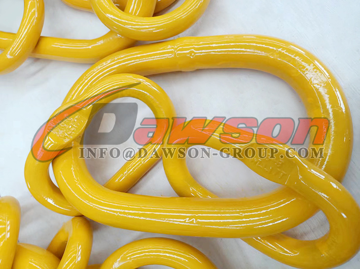 Grade 80 A347 U.S. Type Super Alloy Steel Welded Master Link Assembly