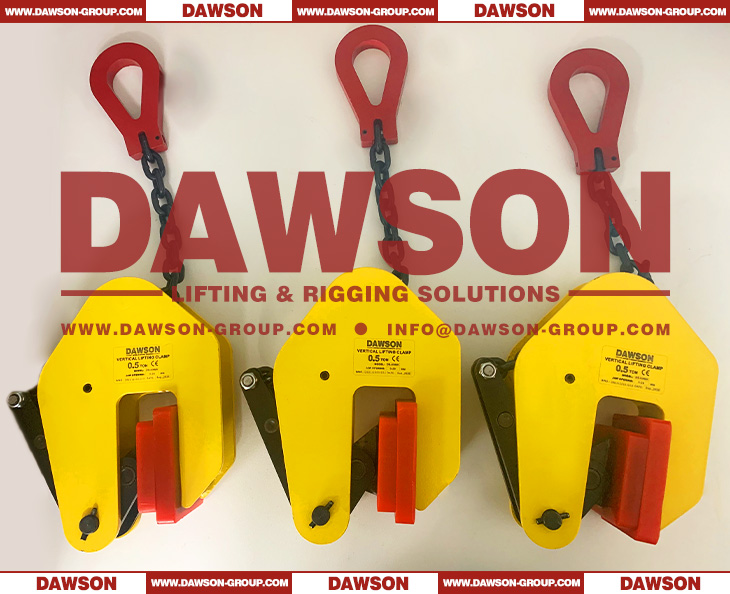DS-KNMK DS-KNMKA Non-Marking Vertical Clamps, Non Marring Plate Lifting Clamp - Dawson Group Ltd. - China Supplier, Factory