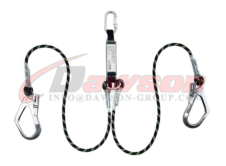 DSJ-2031 Climbing Harness Full Body Harness Fall Protection Steel Snap Hook, Aluminum Safety Scaffold Hook - Dawson Group Ltd. - China Factory