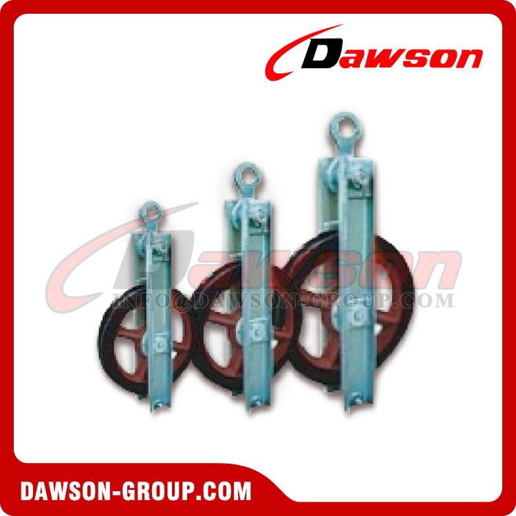 Electricity Block, Electric Block with Roller Bearing and Steel Sheave