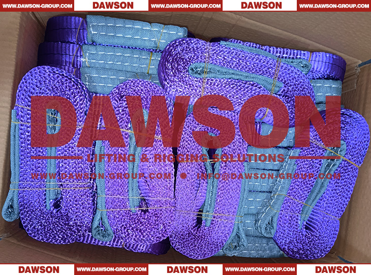DAWSON WLL 1 Ton 1000KG Webbing Sling EN1492-1 Lifting Slings - Dawson Group Ltd. - China Manufacturer, Factory