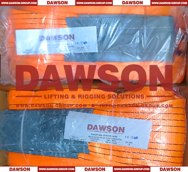 DAWSON WLL 10 Ton Webbing Sling ISO4878 Lifting Slings - Dawson Group Ltd. - China Manufacturer, Factory