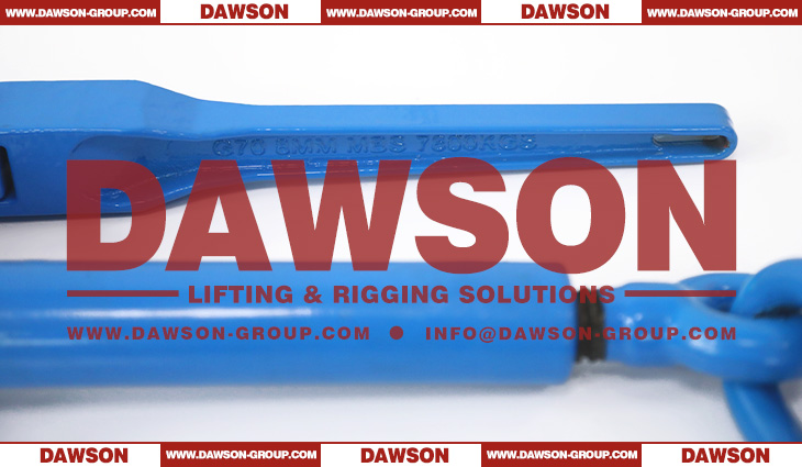 DAWSON G70 Folding Handle Ratchet Type Load Binder with Cradle Grab Hook, Blue Powder Coated - Dawson Group Ltd. - China Supplier, Factory