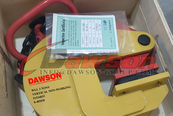 3T DS-KNMK DS-KNMKA Non-Marking Vertical Clamps, Non Marring Plate Lifting Clamp - Dawson Group Ltd. - China Supplier, Factory