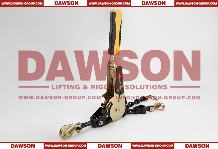 DAWSON Quick Locking & Release Ratchet Chain Load Binder with 5-16&rsquo;&rsquo; G70 Transport Chain for Tie-down Heavy Equipment - Dawson Group Ltd. - China Manufacturer