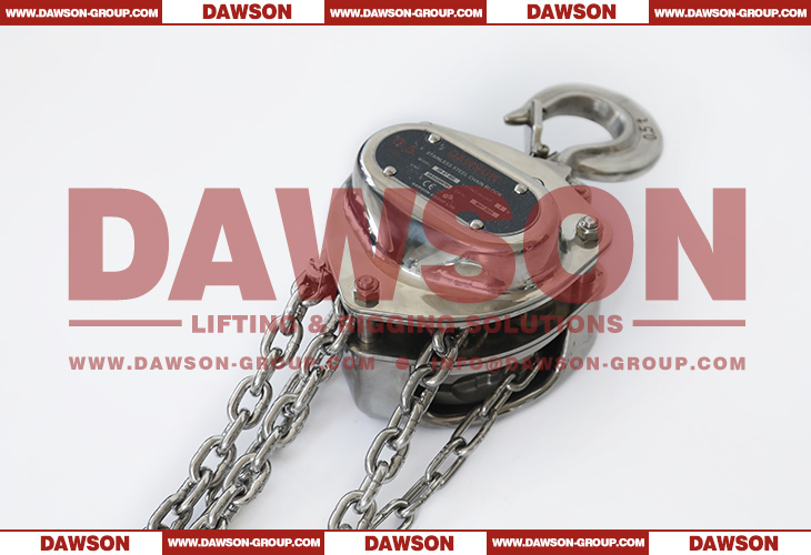 DAWSON DS-ST-C 0.5T Stainless Steel Chain Hoist, SS 500kg Chain Block, Manual Chain Hoist - Dawson Group Ltd. - China Manufacturer, Factory