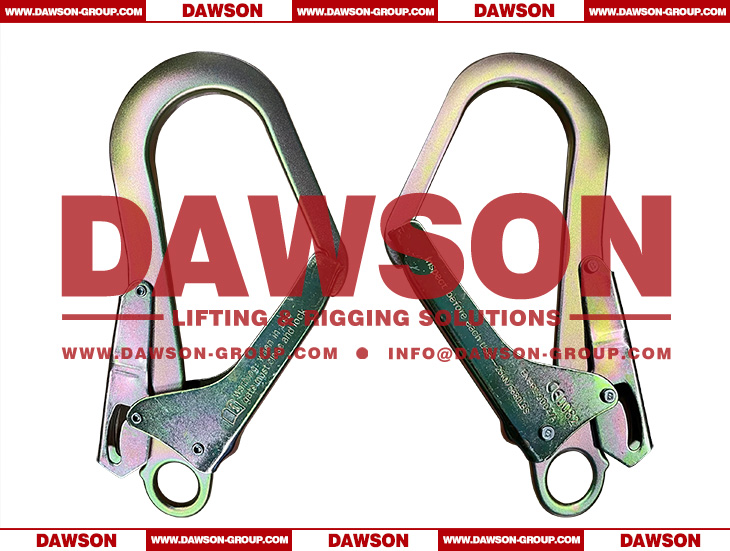 DAWSON DSJ-2031 Climbing Harness Full Body Harness Fall Protection Steel Snap Hook, Forged Steel Safety Scaffold Hook - Dawson Group Ltd. - China Supplier, Factory