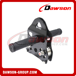 DS-YIP010 High-Strength Alloy Steel Pulley, Handle Pulley Essential for Rescue, Rappelling, and Industrial Use