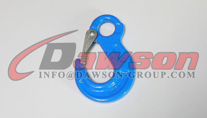 G100 Eye Sling Hook with Latch for Chain Slings - Dawson Group Ltd. - China Factory, Manufacturer, Supplier