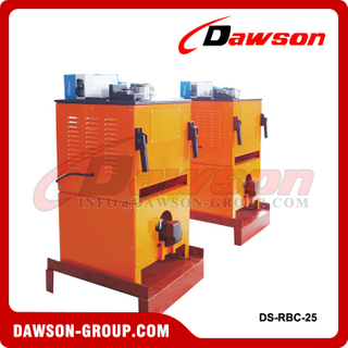 DAWSON DS-RBC-25 25mm Heavy Duty Rebar Bender Cutter Machine, Hydraulic Electric Rebar Bender Rebar Cutting Bending Machine, Electric Punching Machine