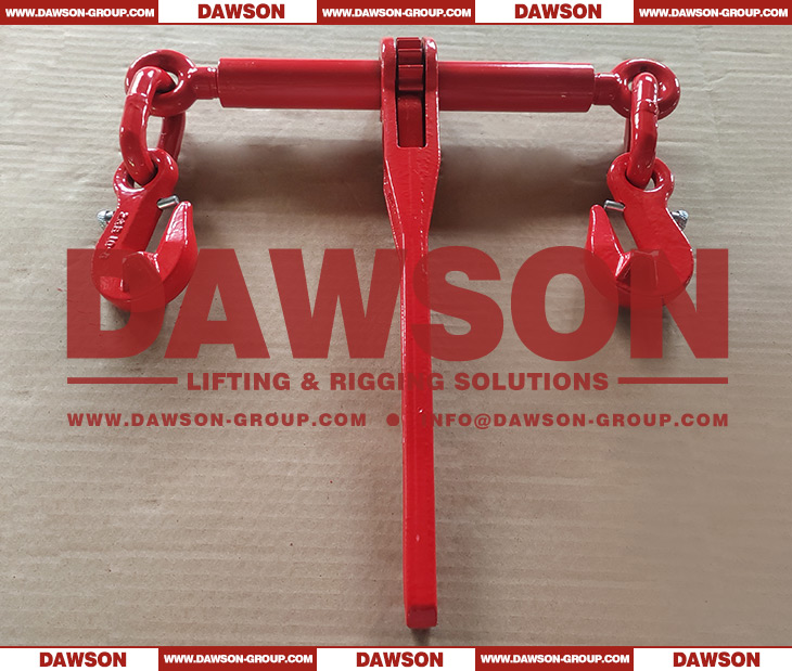 DAWSON G80 Ratchet Binder With Safety Hooks to EN 12195-3, Grade 80 Ratchet Type Load Binder with Eyes - Dawson Group Ltd. - China Manufacturer, Supplier, Factory