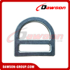 DSJ-3027 Outdoor Climb Fall Protection Stamped D-Ring, Sheet Steel D Ring for Polyester Web Lanyard