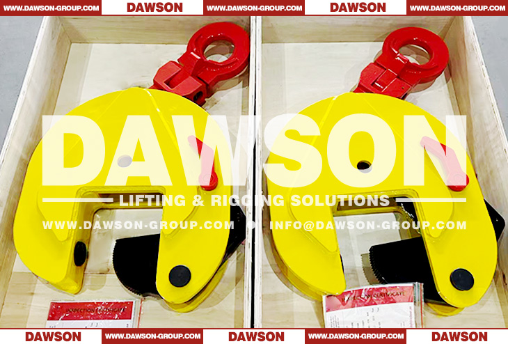 DS-CD Type 22.5T Universal Plate Clamp for Lifting and Transporting Steel Plates - Dawson Group Ltd. - China Manufacturer, Factory