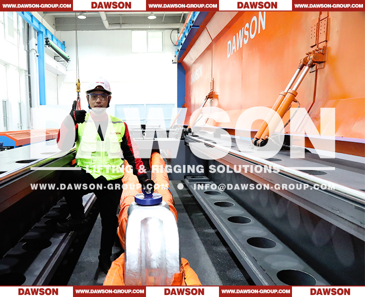 DG2160 Alloy Steel Bolt Type Wide Body Shackle for Synthetic Web Slings, Synthetic Round Slings or Wire Rope Slings - Dawson Group Ltd. - China Manufacturer