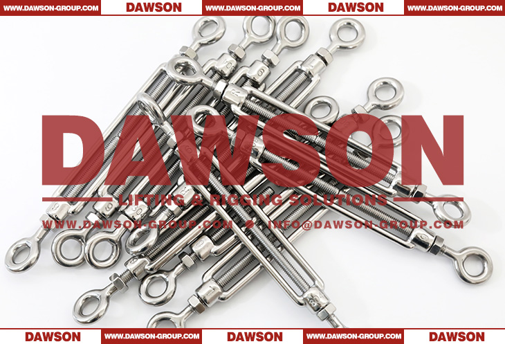 Stainless Steel 304 DIN1480 Turnbuckle with Eye ＆ Eye - Dawson Group Ltd. - China Manufacturer, Supplier, Factory