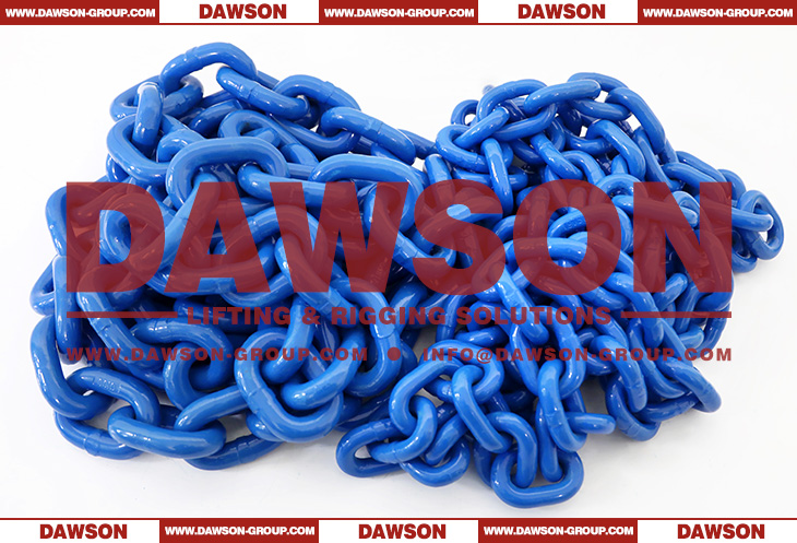 G100 Grade 100 EN818-2 High Level Strength Round Alloy Steel Lifting Chain for Hoist - Dawson Group Ltd. - China Factory