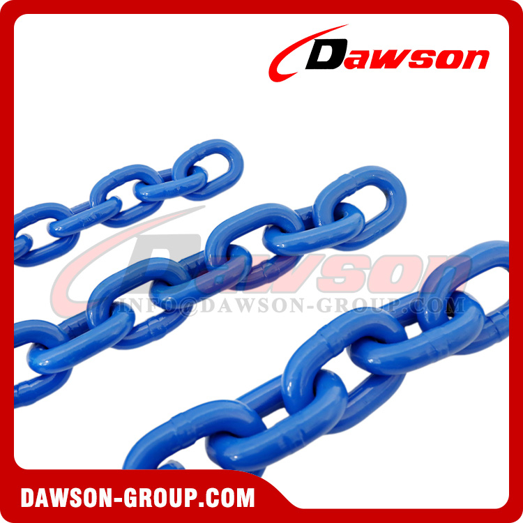 G100 / Grade 100 EN818-2 3.2-32MM High Level Strength Round Alloy Steel Lifting Chain for Hoist