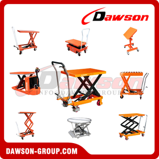 DAWSON Lift Table, Manual Lift Table, Electric Lift Table, Adjustable Work Positioners, Mobile Electric Hydraulic Scissor Lift Table, Electric Scissor Lift Table, Electric Rotating Lift Table