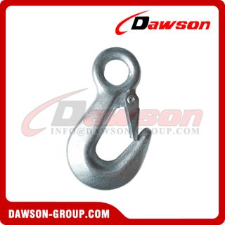 DS-HK-6 BS 5000kgs/11000lbs Forged Eye Hook, Forged Grab Hook