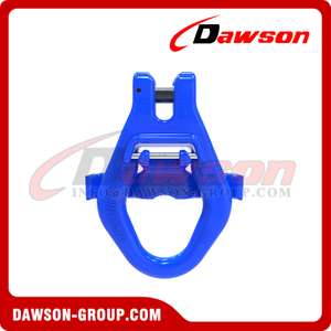 DS1066 G100 13MM Clevis Master Link with Latch Bolt for Container Lifting