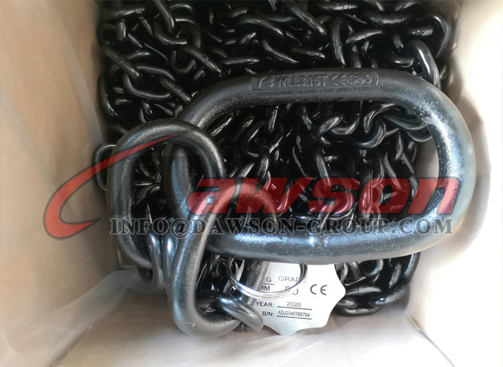Alloy Steel Black Painted Grade 80 Short Fishing Link Chain, G80 Fishing Chain - Dawson Group Ltd. - China Supplier, Factory