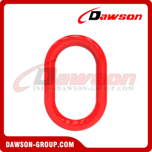 DS481 G80 Forged Alloy Steel Master Link for Chain / Wire Rope Slings