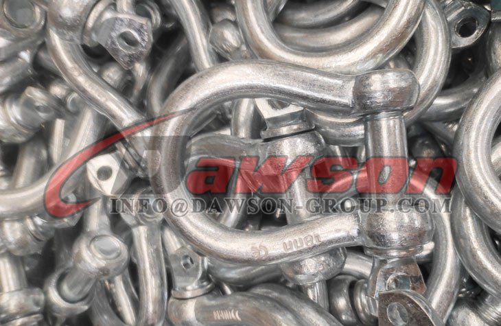 European Type Commercial Galv. Bow Shackle, Screw Pin Anchor Shackle - Dawson Group Ltd. - China Factory, Manufacturer, Supplier