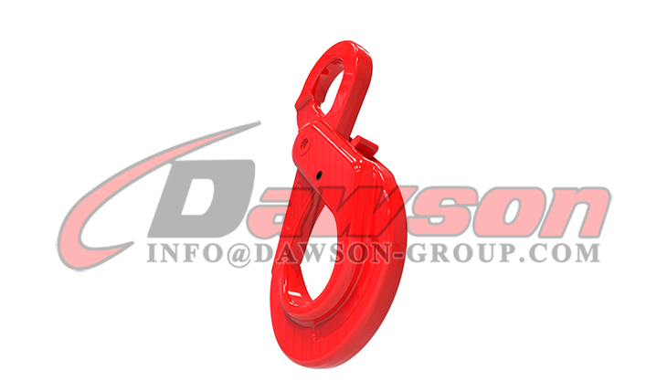 Towing Hook, 3.15T Slip Hook, Eye Shaped Self Locking Safety