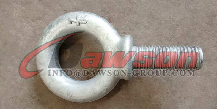 Forged Machinery Eye Bolts, Forged Lifting Eye Bolts - Dawson Group Ltd. - China Factory, Manufacturer, Supplier