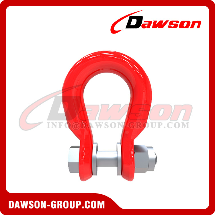 DS887 Forged Super Alloy Steel Special Bow Shackle for Wire Rope Lifting Slings