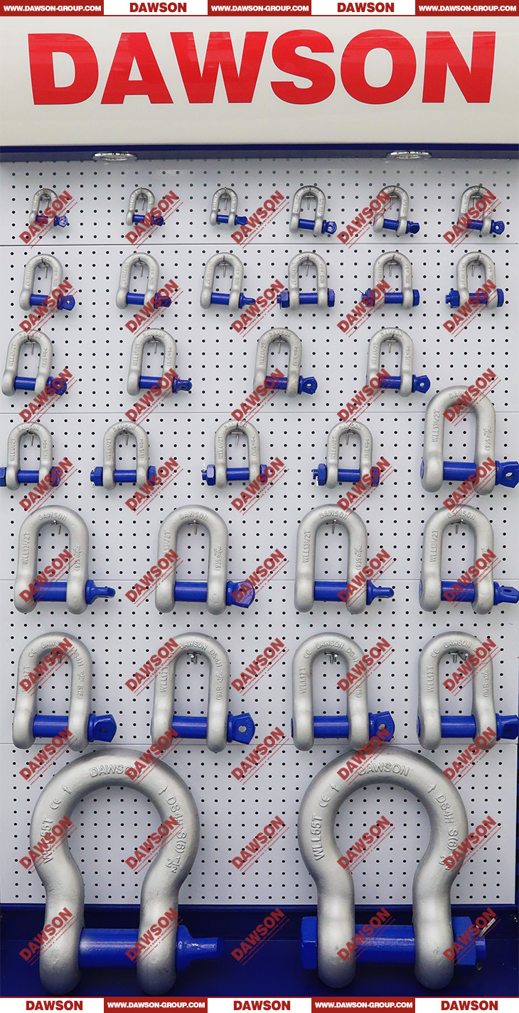DAWSON Hot Dip Galvanized US Type Chain Shackle Anchor Shackles, S6 Bolt Type Anchor Shackle Chain Dee Shackle - Dawson Group Ltd. - China Manufacturer, Supplier, Factory
