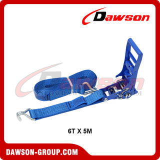 DAWSON × TYSONNEEMA 6T X 5M ABS Ergo Ratchet Tie Down Straps, 50MM 6000KG X 5M Ergonomic Ratchet Straps