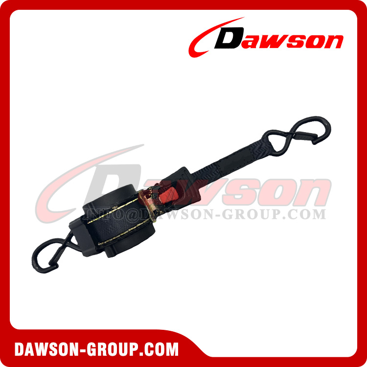 DSSLRS009 1X15FT (25MMX4.5M)Automatic Retractable Ratchet Tie Down Straps with Damping Version and Push Button Release - Dawson Group Ltd. - China Manufacturer, Supplier, Factory