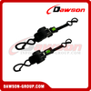 Automatic Retractable Ratchet Tie Down Straps with Damping Version, Auto Retractable Ratchet Strap with Non-damping Version and Push Button Release