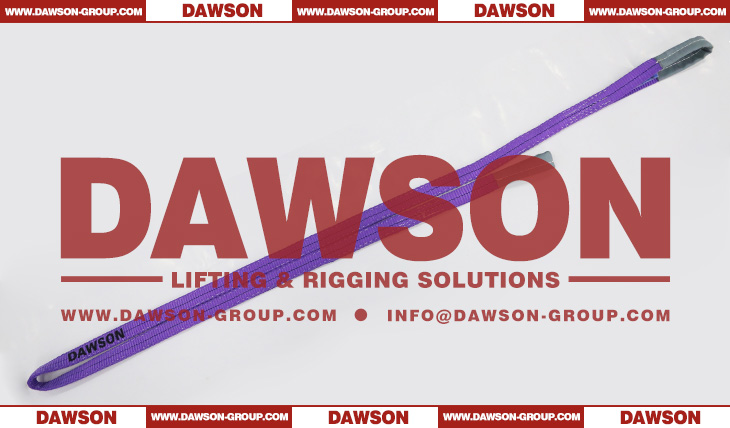 WLL 1 Ton Polyester Webbing Slings - 1000kg Lifting Slings - Dawson Group Ltd. - China Supplier, Factory