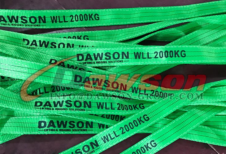 WLL 2 Ton Polyester Lifting Slings, Polyester Webbing Slings - Dawson Group Ltd. - China Manufacturer, Supplier, Factory
