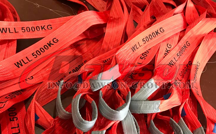 WLL 5 Ton Polyester Webbing Slings - Lifting Slings - Dawson Group Ltd. - China Manufacturer, Supplier, Factory