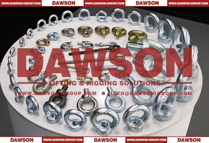 DAWSON Galvanized Eye Bolts Lifting Eye Screw, Eye Nuts for Lifting - Dawson Group Ltd. - China Manufacturer, Supplier