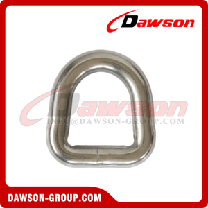 20Ton 1'' Stainless Steel 316 Lashing D Ring, SS316 Tie Down Heavy Duty Lashing Ring, Weld On D Ring