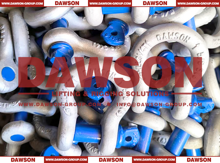 Dawson Brand Hot Dip Galvanized US Type DG209 Bow Shackle with Screw Pin, S6 High Strength Screw Pin Anchor Shackle - Dawson Group Ltd. - China Manufacturer, Supplier