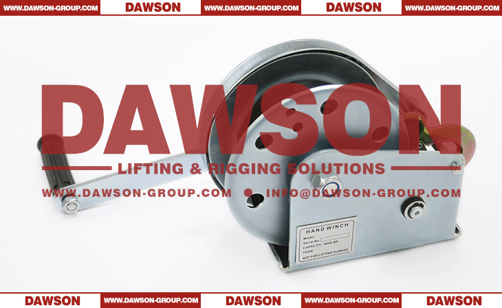 Auto Brake Hand Winch with 50MM Polyester Sling, Truck Hand Winch (Portable Winch) for Pulling - Dawson Group Ltd. - China Supplier, Manufacturer