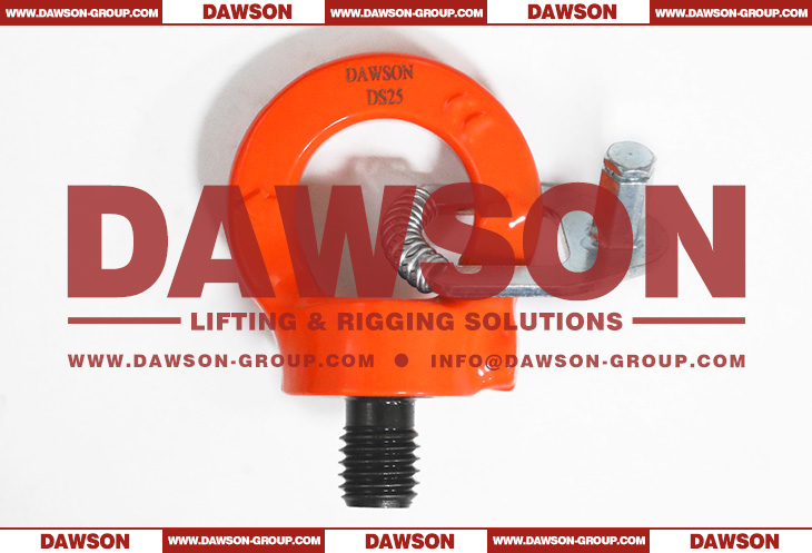 DS084 G80 Eye Type Rotating Ring with Key Wrench, Grade 80 Swivel Hoist Ring - Dawson Group Ltd. - China Manufacturer, Supplier, Factory
